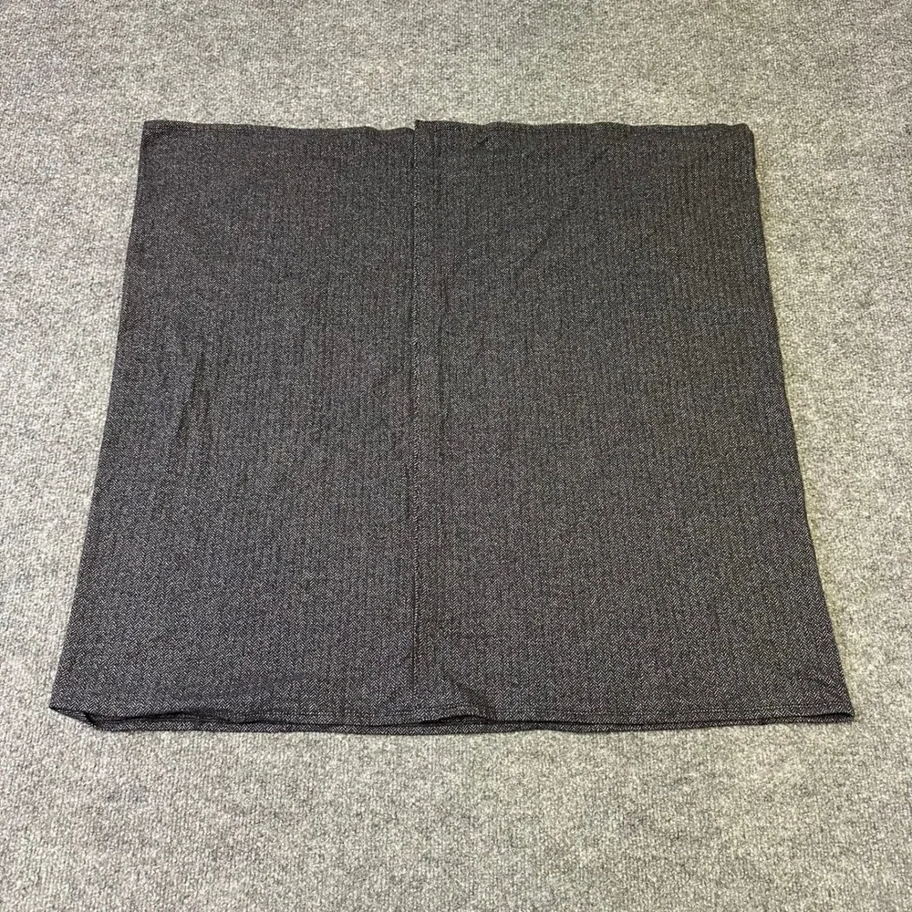 Lululemon Vinyasa Scarf Womens OS Black Herringbone Snap Wrap Infinity Athletic